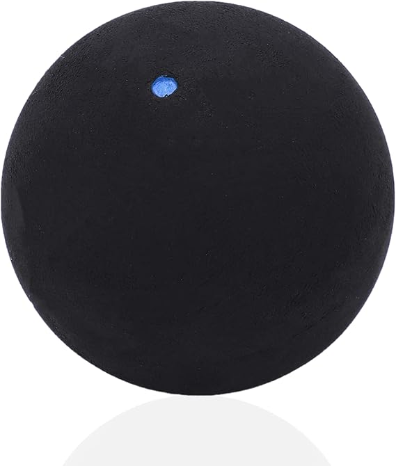 VBESTLIFE Squash Ball, 37mm Rubber Single Dot Squash Racket Balls for Beginner Competition Training