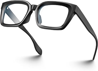 VISOONE Chunky Square Blue Light Blocking Glasses with Anti Computer Glare for Working Women Men MONTANA