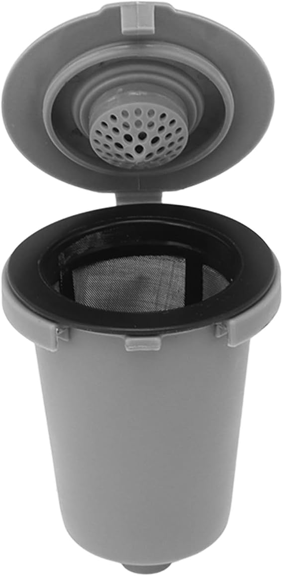Refillable Coffee Capsules Cup, Reusable Coffee Filter Capsule, Ground Coffee Filter Single Cup Coffee Dripper for Coffee Machine, Refillable Coffee Capsule Filter