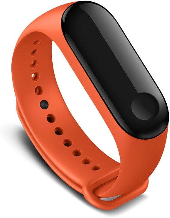 Kyver Silikon Kordon Kayış Mi Band 3 - Mi Band 4 Akıllı Bileklik Uyumlu