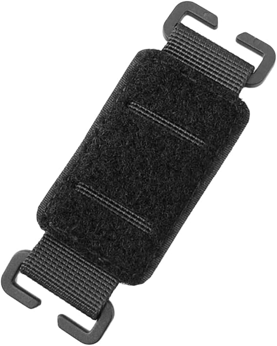Tactical Panel, Molle Adapter with Double Sided Hook and Loop Bag Organizer Board Strips for Backpack Vest Badges Display