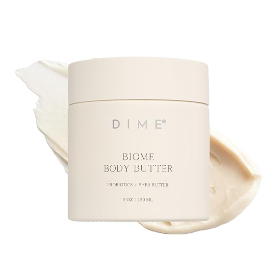 DIME Beauty Biome Body Butter - Probiotic Body Cream, 5 oz