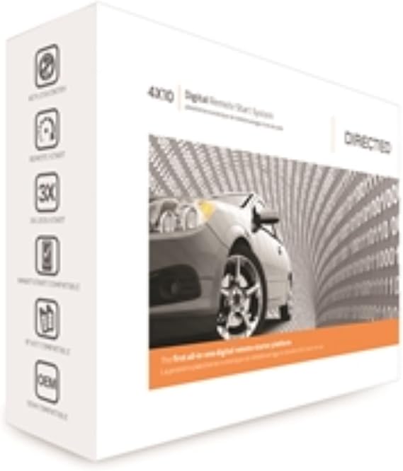 Directed Electronics 4X10 Digital Remote Start System with 3 Lock