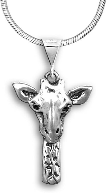 Sterling Silver African Animals Pendants, Pins - Wild Animals Gift for Women - Jewelry Gifts for Women - Handmade in the USA