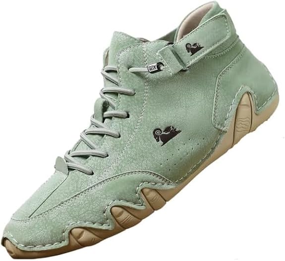 Women's Flat Short Boots, Casual Lace Up Outdoor Women's Comfortable Ankle Boots