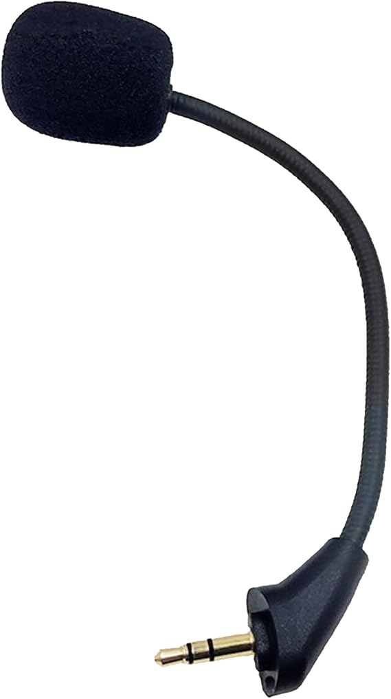 Replacement Cloud Alpha Game Mic Noise Cancelling Microphone Boom only for Kingston HyperX Cloud Alpha/Cloud Alpha S Pro PS4 PS5 Computer PC Gaming Headsets 3.5mm Jack
