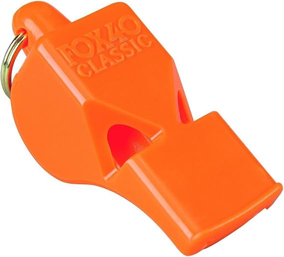 Fox 40 Classic Safety Whistle C/W Wrist-Lanyard