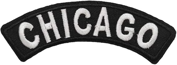 Cute-Patch Chicago Embroidered Iron on Patch