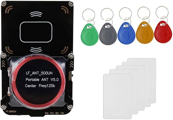 Proxmark3 RFID Card Reader +5XT5577 Card/Keychain IC/ID Key Writer RFID Duplicator NFC 5.0 Smart Chip Copier Programmer