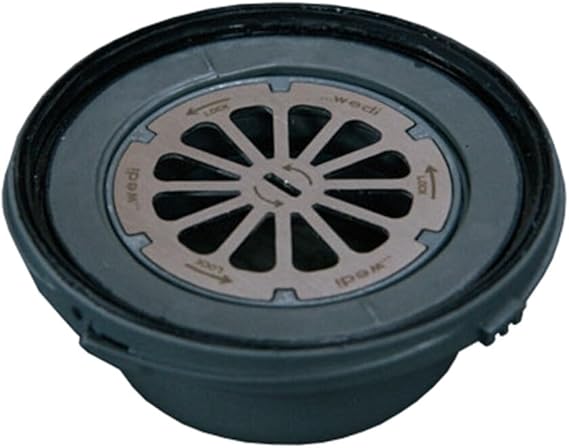 Wedi Fundo Click and Seal Drain Kit 2"", Black