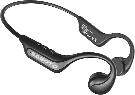 MONODEAL Bone Conduction Headphones Open Ear Bluetooth Running 10H