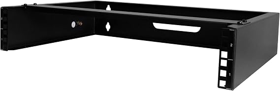StarTech 2U 19" Wall-Mount Network Rack, 14", 77 lb (RACK-2U-14-BRACKET)