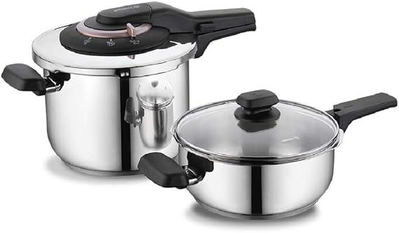 Korkmaz Vita Plus Quattro 4 Piece Pressure Cooker Set