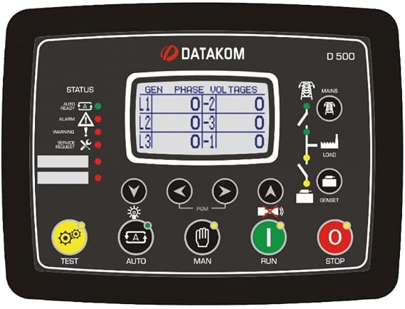 D-500-MK3 Multifunctional Generator Controller with MPU + J1939