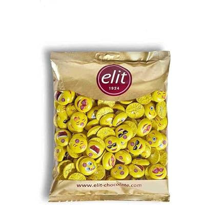 Elite Chocolate Mini Elitology Emoji Chocolate 1kg Milk Chocolate Gluten Free