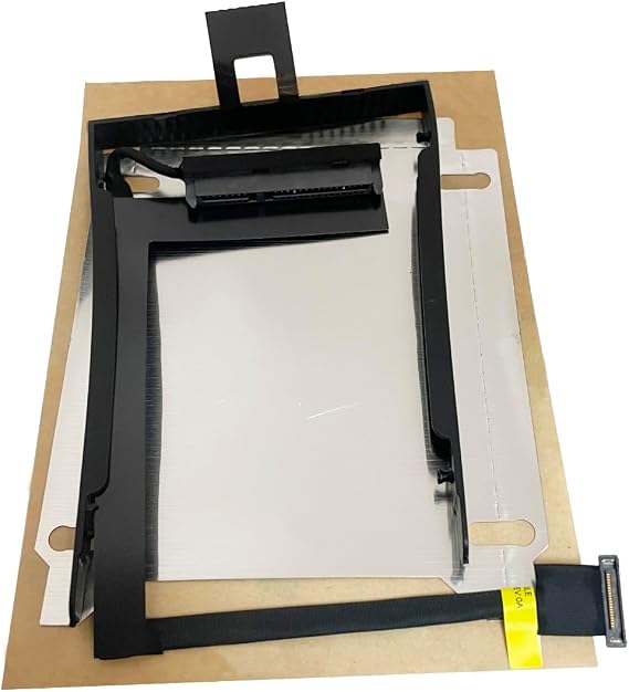 Replacement 2.5" Inch SATA HDD SSD Hard Drive Cable Connector Caddy Frame Bracket Tray fit for Lenovo ThinkPad P52 EP520 Series DC02C00CR10