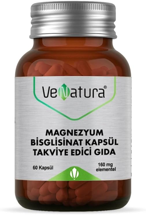 VeNatura Magnezyum Bisglisinat Takviye Edici Gıda 60 Kapsül P10638