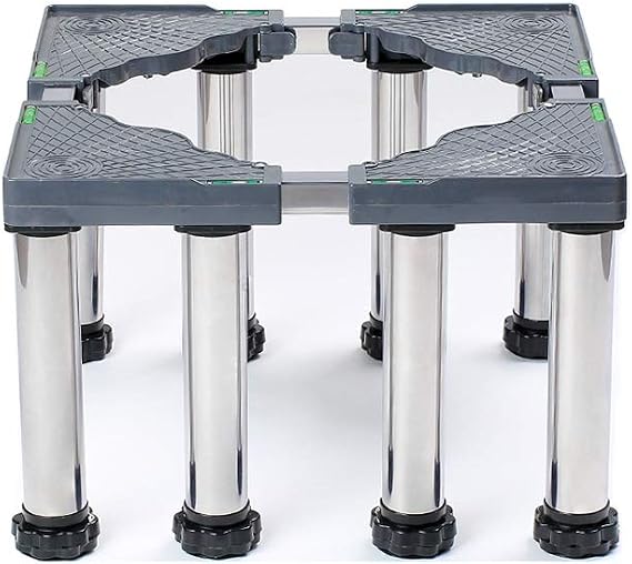 Refrigerator Holder Bracket 4/8/12 Legs Adjustable Washing Machine Base Stand Extendable Appliance Fridge Stand 29-32cm Heightening Cookers Base Tray Large Outside Plant Container