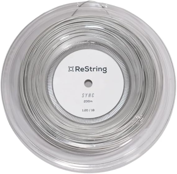 ReString Sync 18 Gauge 1.20mm Tennis String Reel 660ft/200m