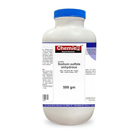 Sodium Sulfate Anhydrous 500 gm