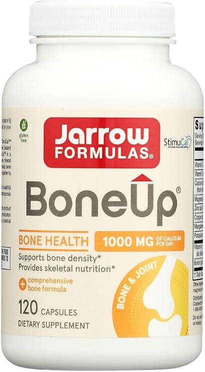 Jarrow BoneUp, 1,000mg Calcium Per Day, 120 Capsules