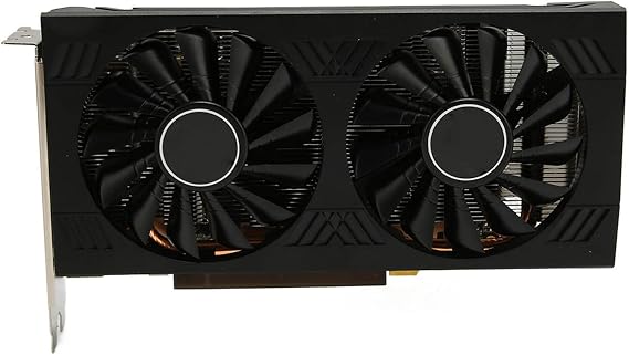 Septpenta RX580 Gaming Graphics Card, 8GB GDDR5 256Bit 1286MHz 7000MHz 256.0GB/S Computer Graphics Card, 8Pin HDMI and 2 X DisplayPorrt Interface Dual Fans Low Noise for Home