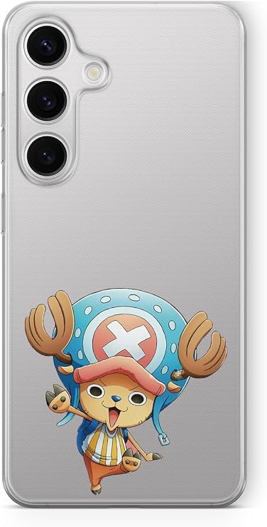 Multitronic Samsung Galaxy S24 Uyumlu Tony Tony Chopper Tasarım Baskılı Şeffaf Kılıf