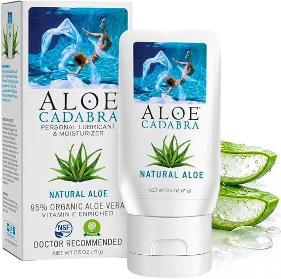 Aloe Cadabra Natual Aloe Personal Lubricant