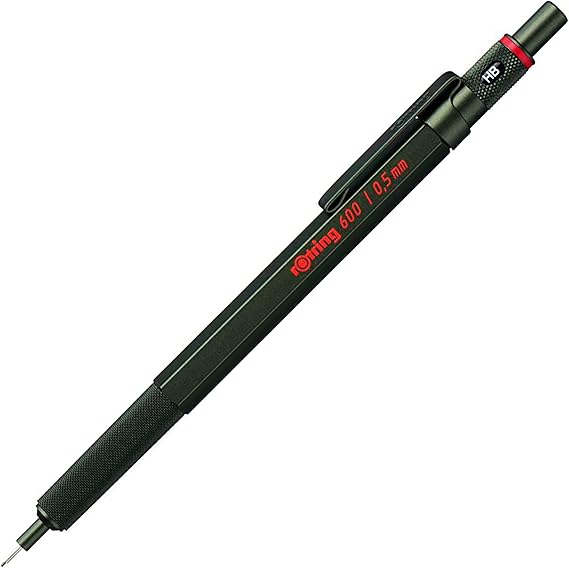 Rotring 600 İnce Uçlu Kalem Metalik Koyu Yeşil 0.5 mm