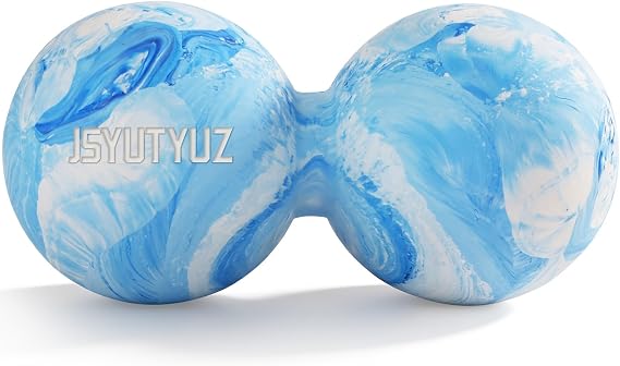Lacrosse Massage Balls for Myofascial Release Sky Blue