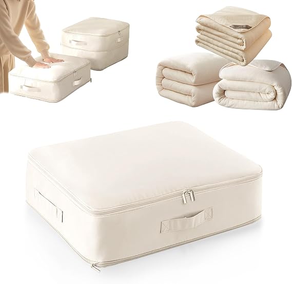 Ultra Space Saving Self Compressing Organizer Storage Bag
