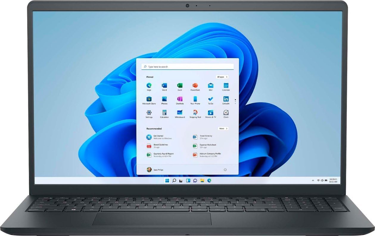 Dell Inspiron 15 3000 Personal Laptop, 2024, 15.6 1920 x 1080 Touch IPS, AMD Ryzen 7 7730U 8-Core, AMD Radeon Graphics, 64GB DDR4, 4TB SSD, Win11 Home, Wi-Fi 5, BT 5, 720p HD Camera, Carbon Black