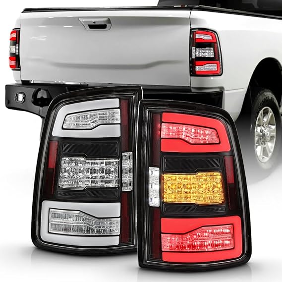 KEEKPO - For 2019-2024 Ram 2500 3500 HD Incandescent Upgrade Greeting Animation Sequential Full LED Tail Lights Lamps