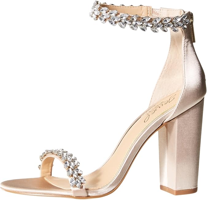 Jewel Badgley Mischka Women's Mayra Heeled Sandal
