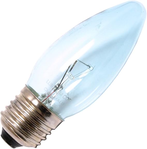 Chromalux Light Bulb, Torp/Cndl, 25Wt
