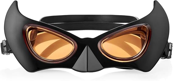Kids Swimming Goggles - Superhero Batman Swim Goggles - Fun Swim Goggles for Boys and Girls (Age 3-8 years) - (Anti-Fog, UV Protection, Crystal Clear Lens, No Leaking, Quick Strap)