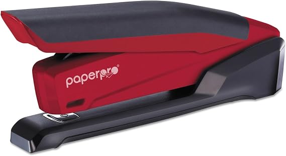 PaperPro-Bostitch 1124 inPOWER Stapler, 20-Sheet Capacity, Red