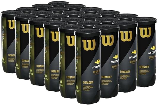 WILSON US Open Extra Duty 4 Ball Can Case