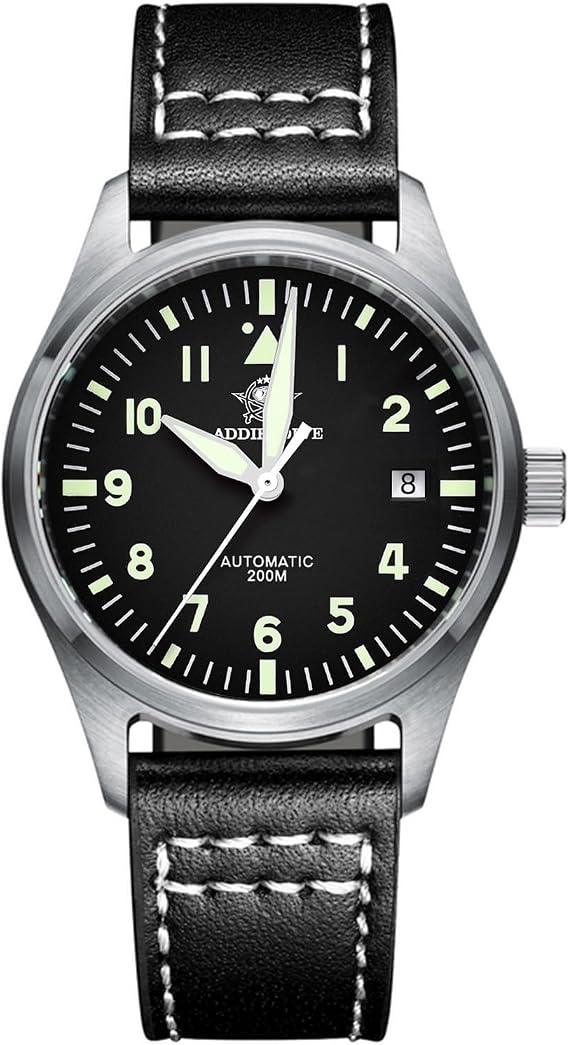 ADDIESDIVE Men's Analogue Automatic Watches for Men Watch NH35A/8215 Mens Watches Mechanical Watches Men