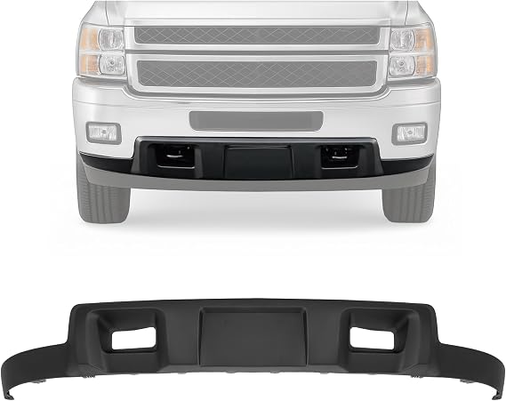 KUAFU Bumper Lower Valance Compatible with 2011-14 Silverado 2500 HD 3500HD