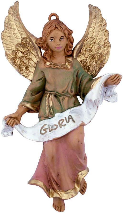 VILLAGE GIFT IMPORTERS 5" Christmas Nativity Collection - 36 Different Statues - Traditional Nativity Figures with New Merchants! - Hand-Painted and Made in Italy (Gloria Angel)