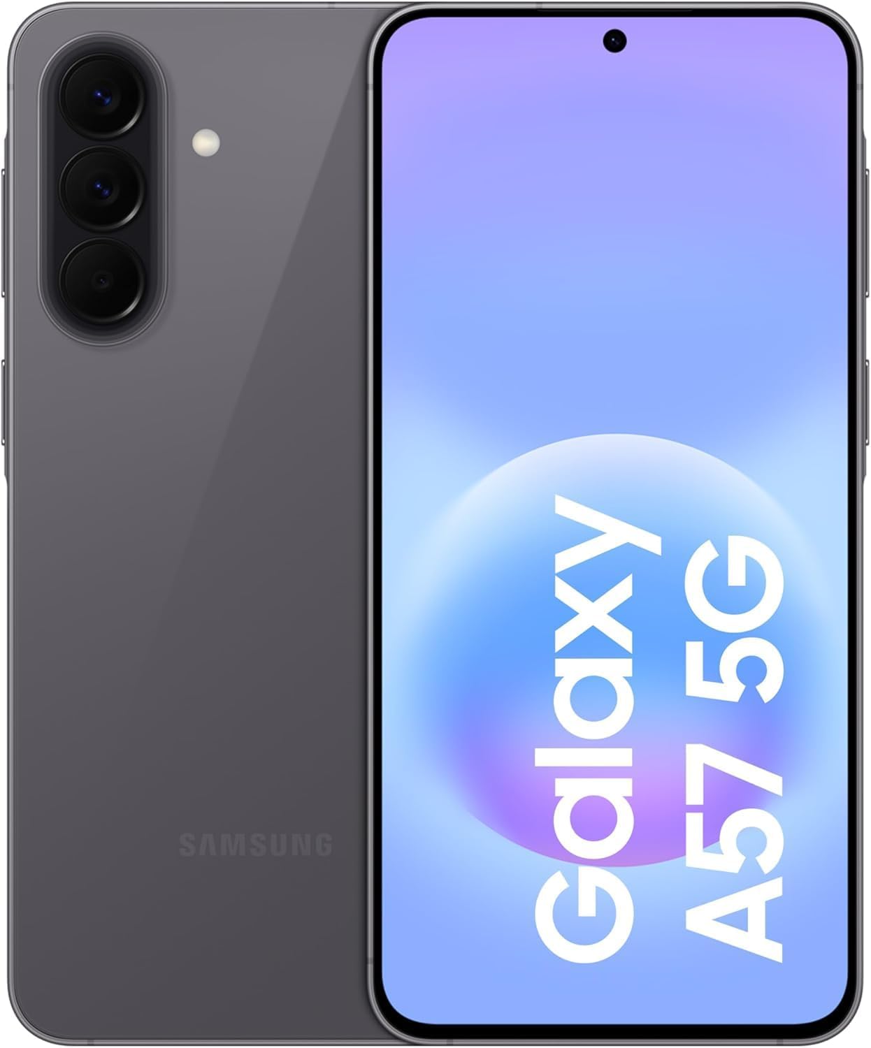 Samsung Galaxy A57 5G Android Akıllı Telefon, 128GB Hafıza, 8GB RAM, 6 Nesil OS Güncellemesi, Geniş Ekran, Üçlü Kamera (Samsung Türkiye Garantili) (Gri)