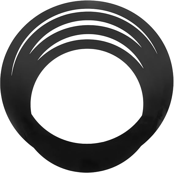 Drum O Rings 4-Pack Black Mylar Dampening Mutes for 10", 12", 14", 16"