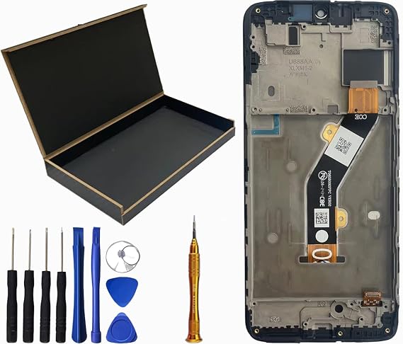 LCD Screen Display Touch Digitizer Assembly Frame Replacement for Cricket Magic 2 5G 2024 LCD Screen AT&T Propel 2 5G LCD Screen U655AA U655AC 6.6"