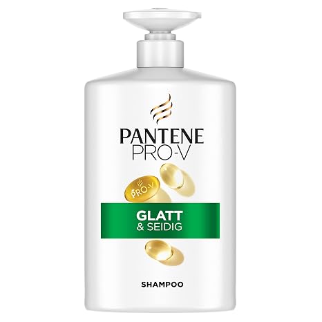Pantene Pro-V Smooth & Silky Shampoo 1000 ml Pump Dispenser