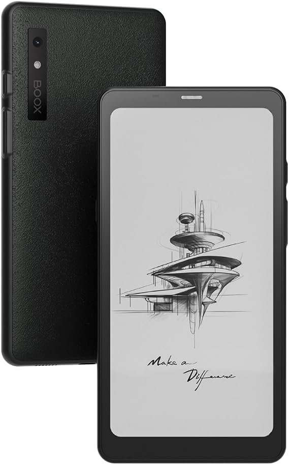 BOOX Palma eBook Reader Mobile ePaper 6G 128G G-Sensor Front Light 16MP Rear Camera Black