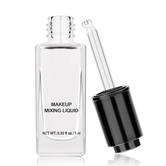 Makeup Mixing Liquid, Makeup Fixer Cosmetics Pigment Activator, Eyeliner Sealer, Pigment Enhancer, Durability Waterproof Transparent Make-up Fixer Liquid Drops (1)