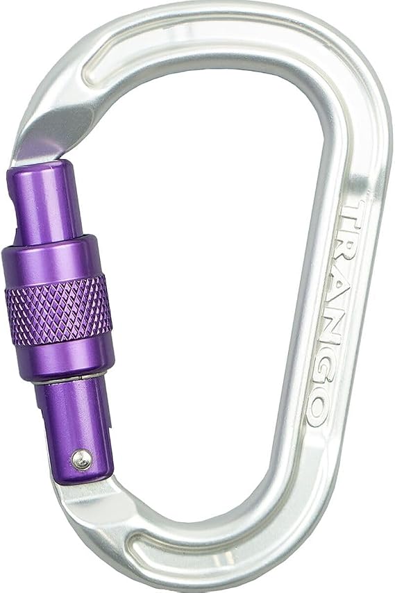 TRANGO Physic - Locking Carabiner | Built to deliver full-size HMS function in a compact profile with light I-beam construction and a snag-resistant keylock nose
