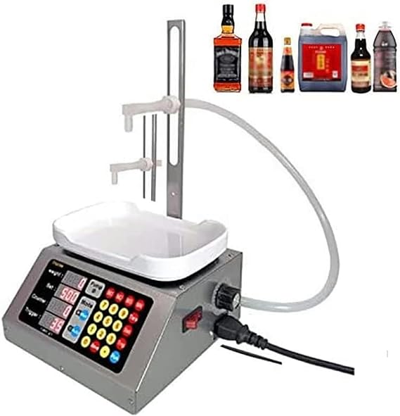 Digital Bottling Machine, Liquid Filling Machine, Digital Filling Pump Control, 5-1000 Ml Capacity, 0-32 Cm Height Adjustable, (2-3000 Ml)//