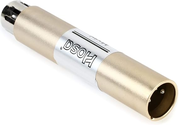 Hosa GMS-274 Power Switch, XLR3F to XLR3M